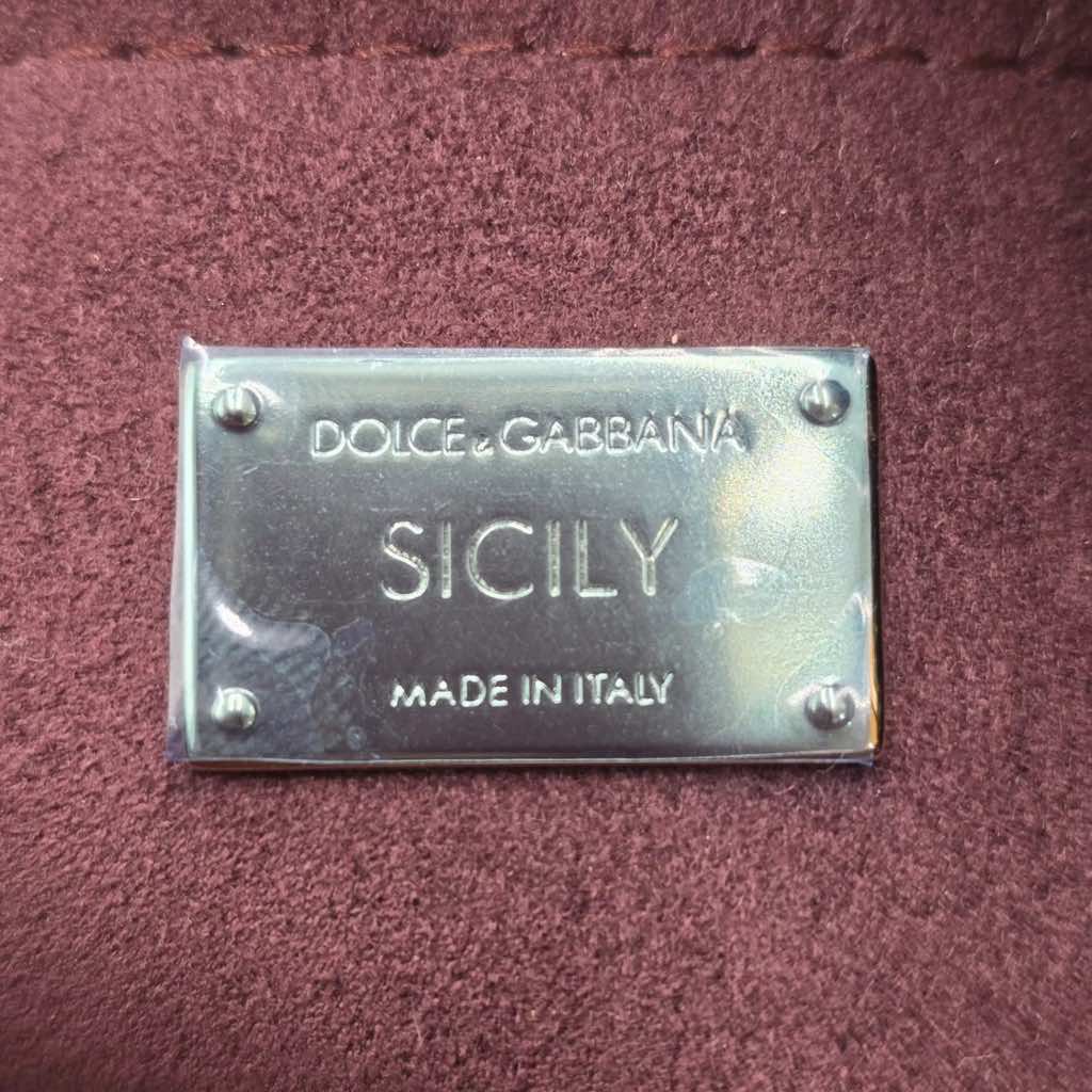 Dolce & Gabbana Beige Leather Sicily Bag - Detail 2