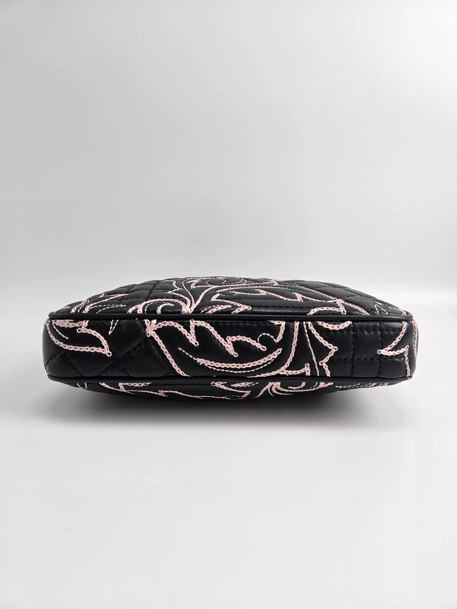 Versace Quilted Leather Chain Bag - 4