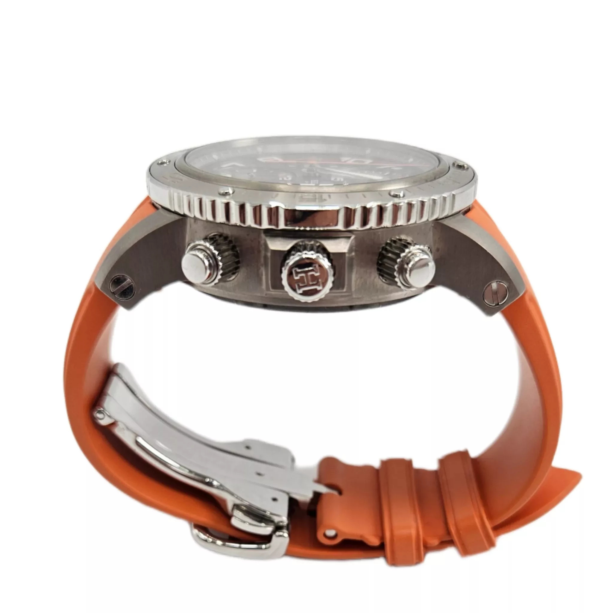 Hermès Clipper Chrono Men's Watch - Side view