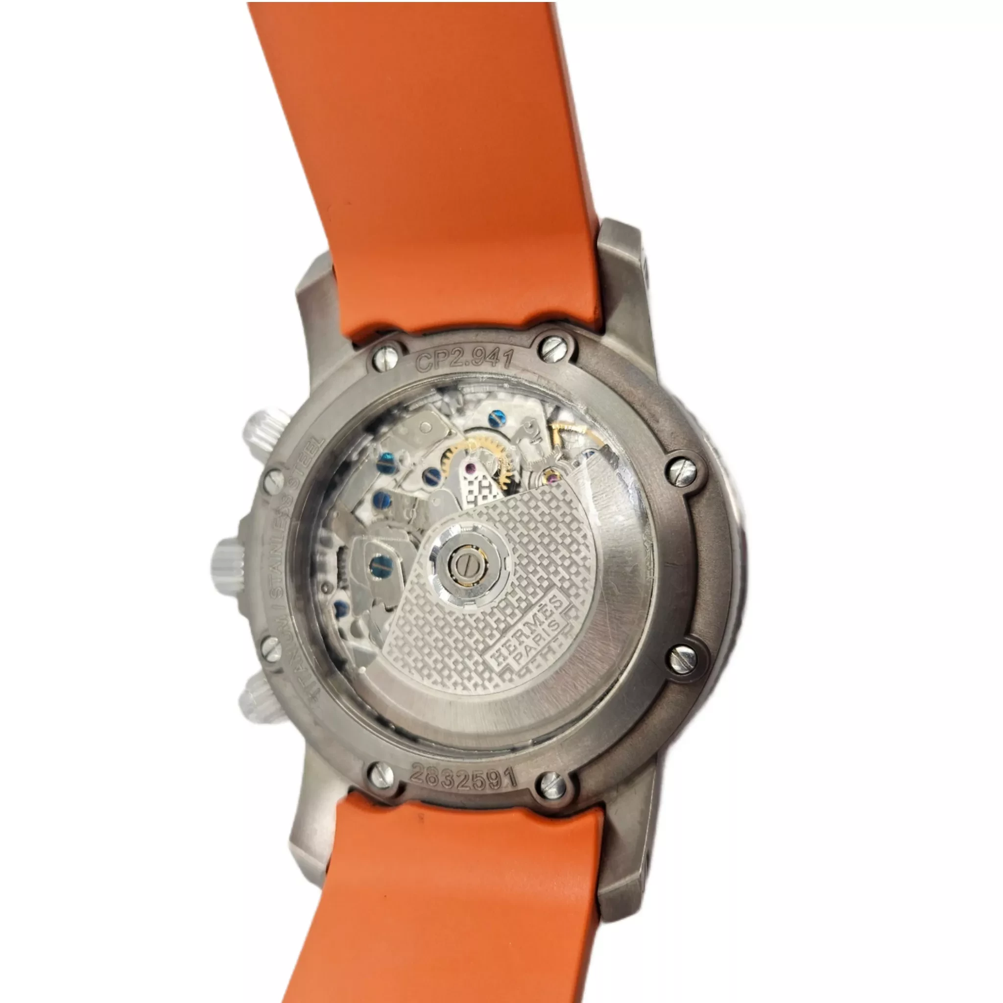 Hermès Clipper Chrono Men's Watch - Detail 1