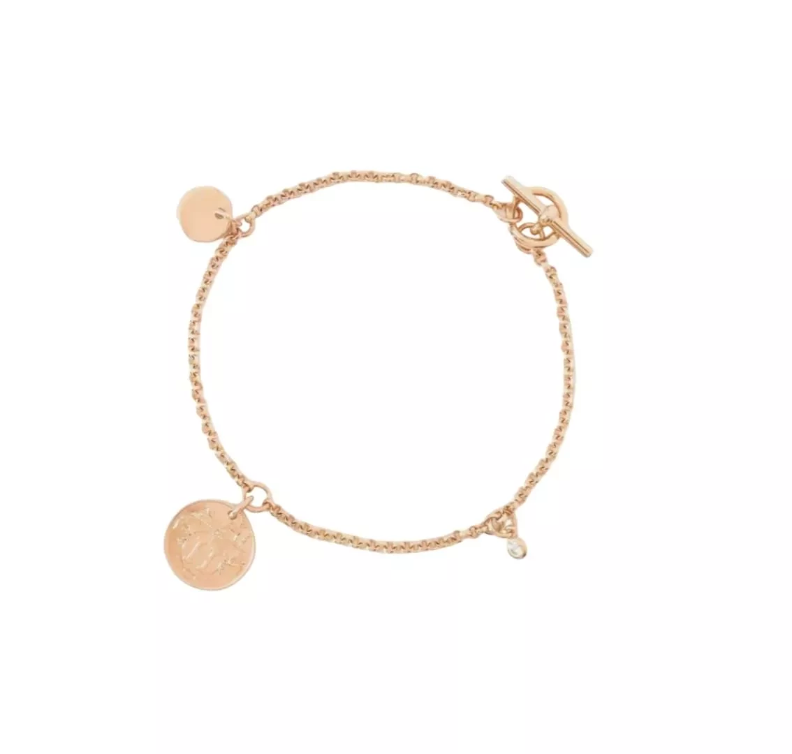 Hermès Ex Libris Rose Bracelet