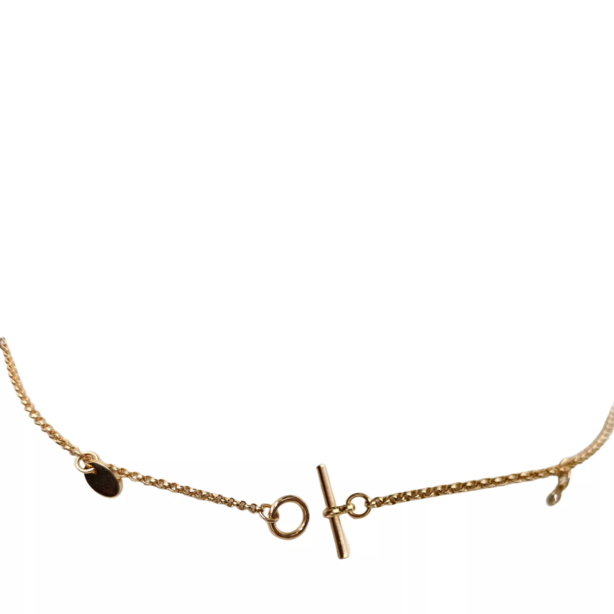 Hermès Ex Libris Rose Bracelet - Side view