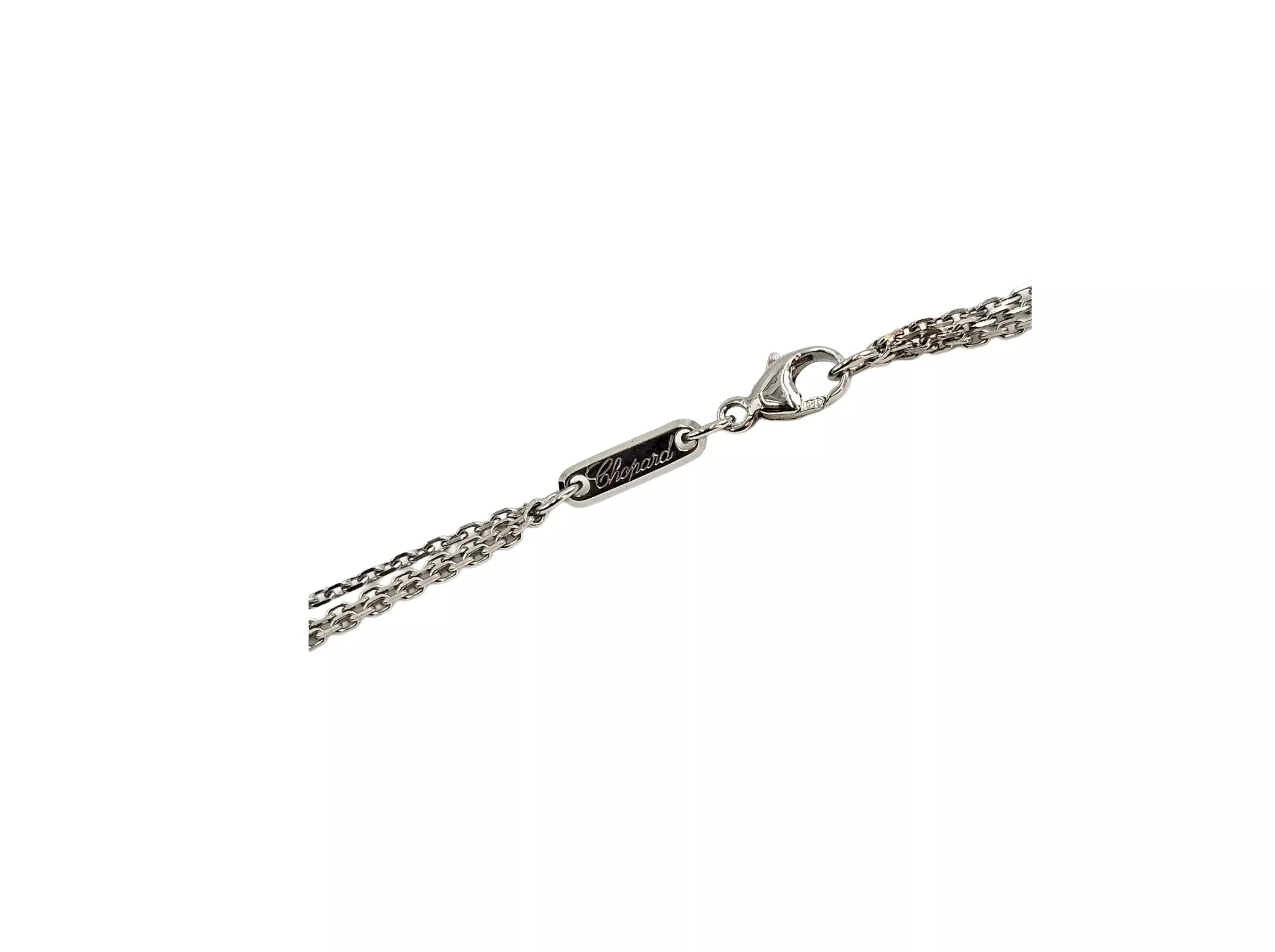 Chopard White Gold Happy Necklace - Detail 2