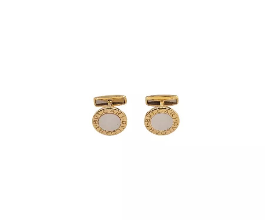 Bvlgari Mother of Pearl Cufflinks