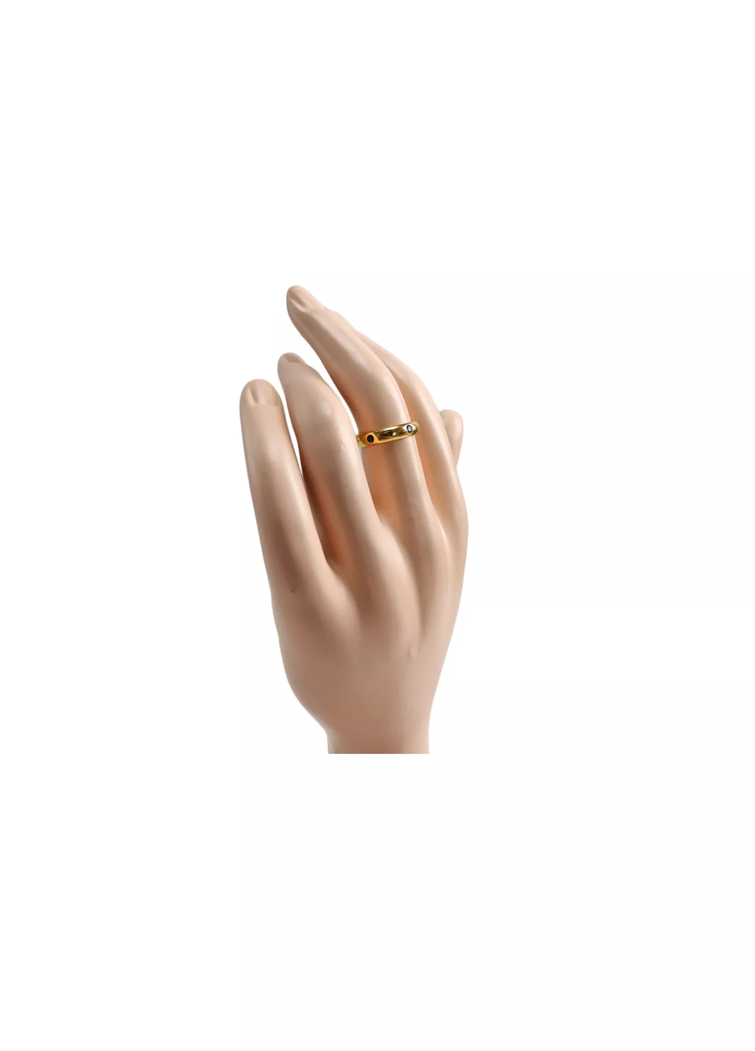 Cartier Vintage Stella Sapphire Ring - Side view