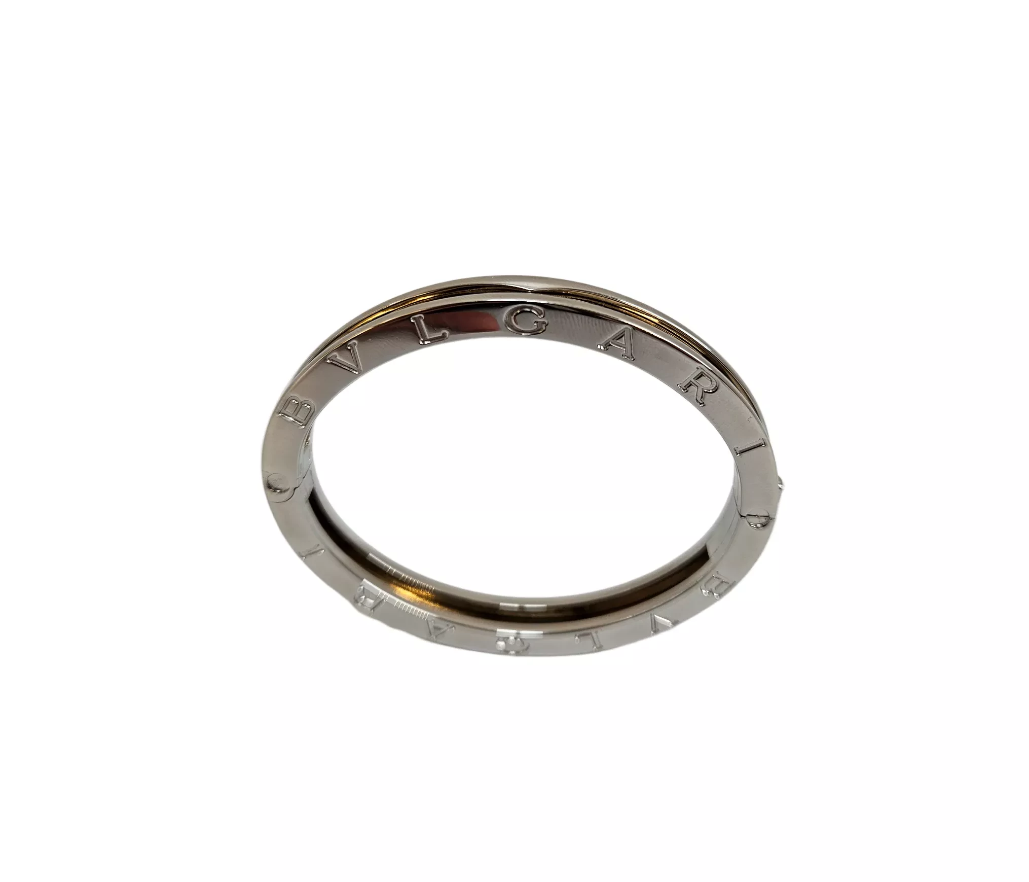 Bvlgari Zero1 Gold Oval Bracelet