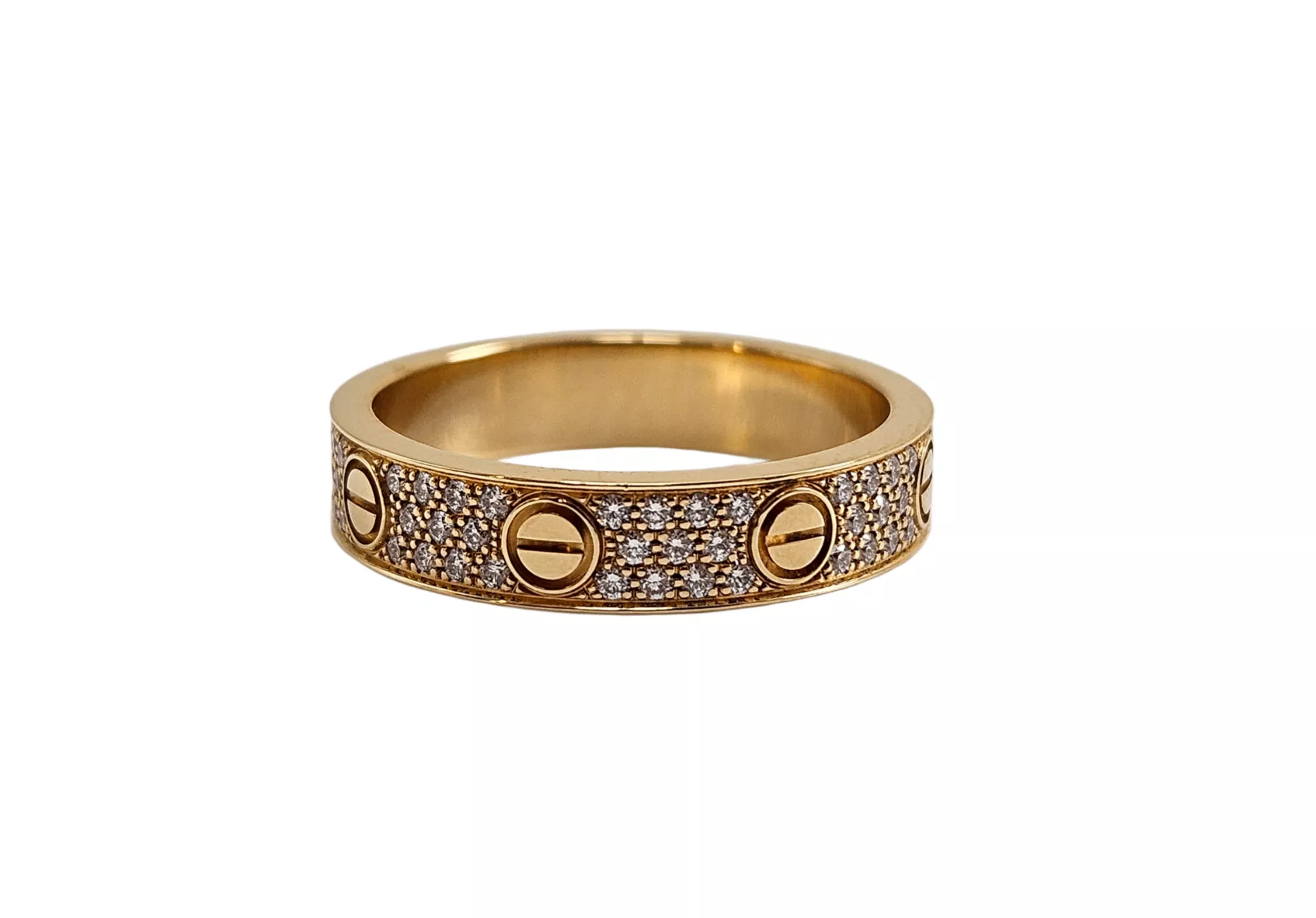 Cartier Diamond Love Pave Ring