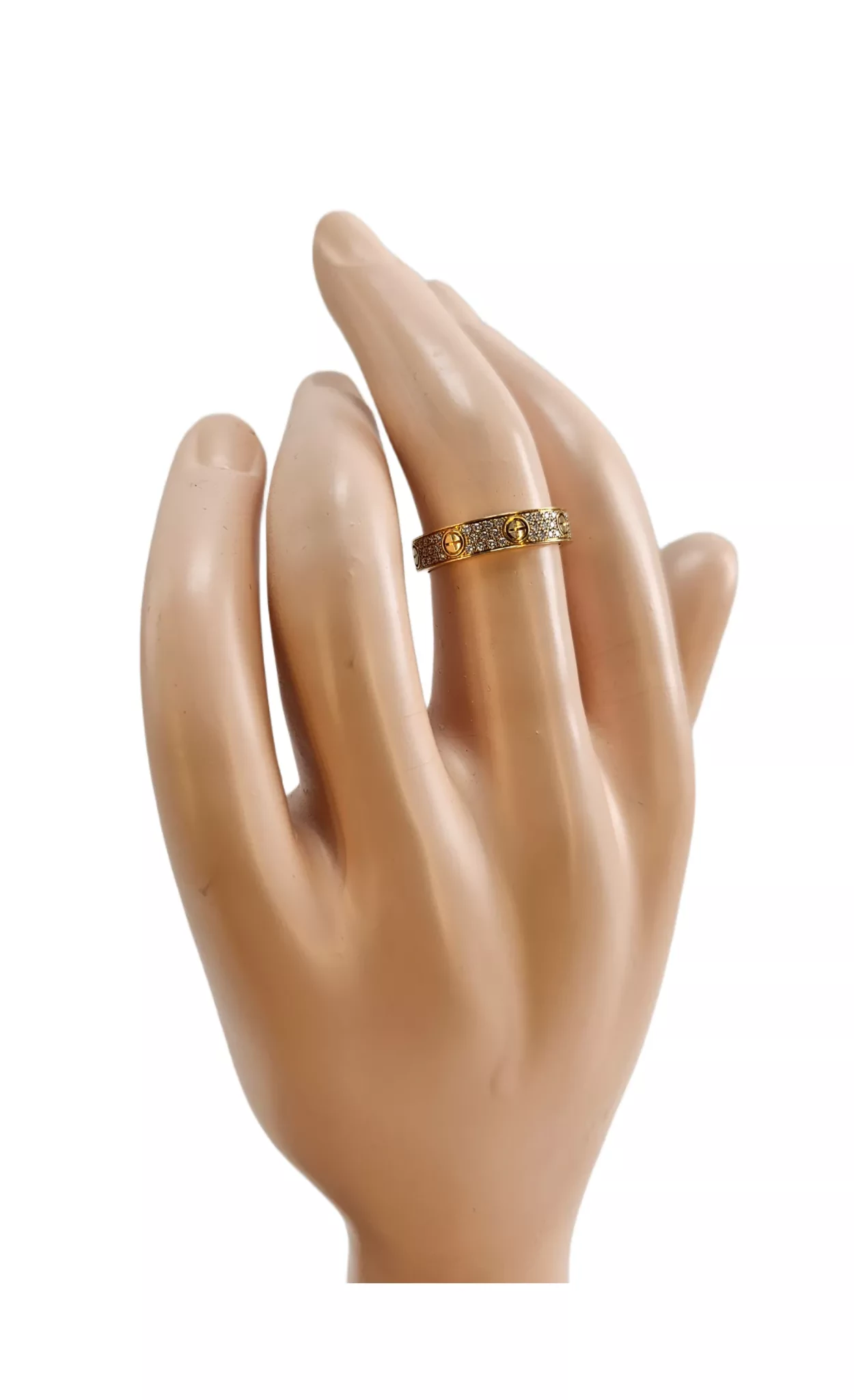 Cartier Diamond Love Pave Ring - Detail 1