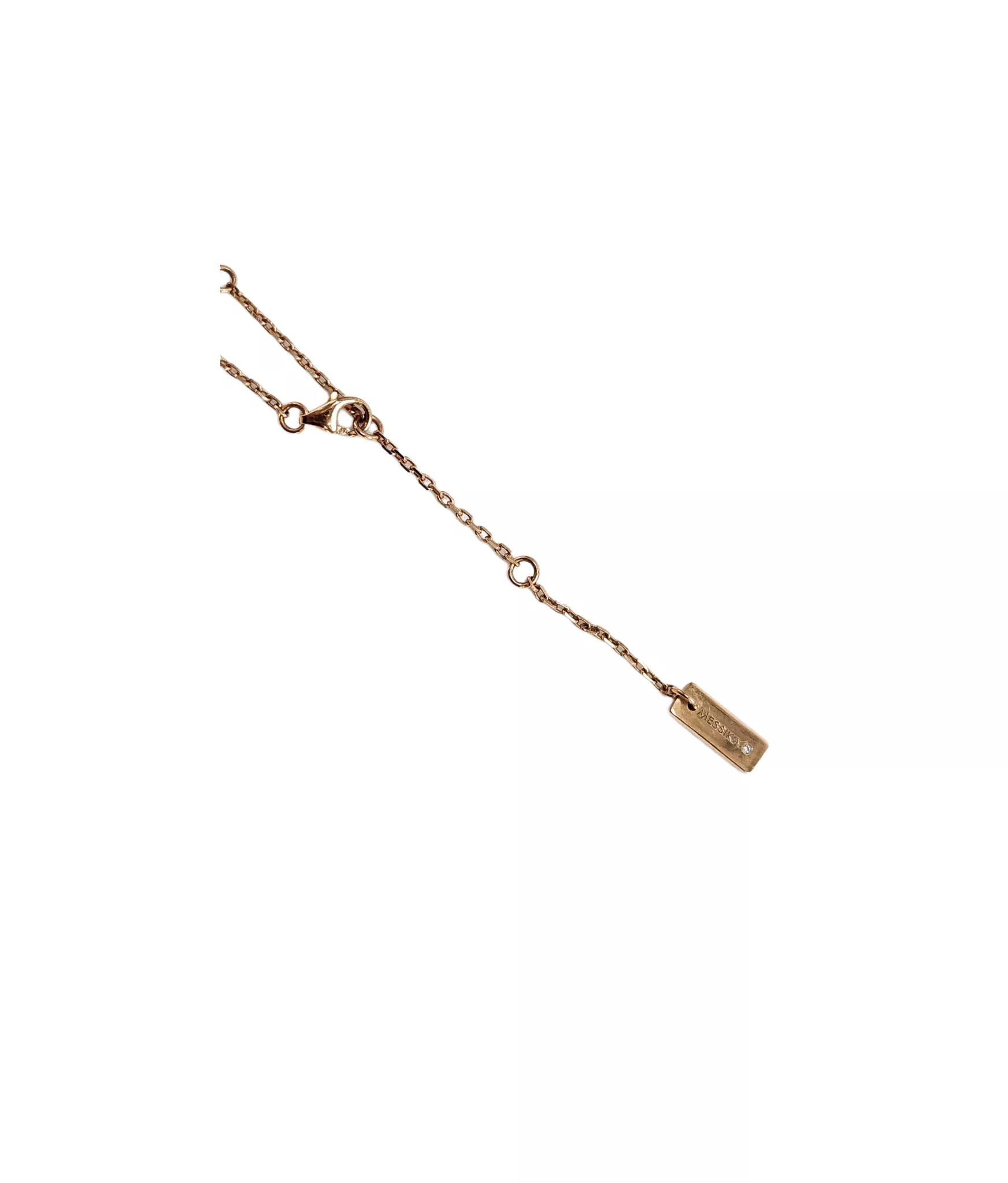 Messika Move Uno Diamond Necklace - Back view