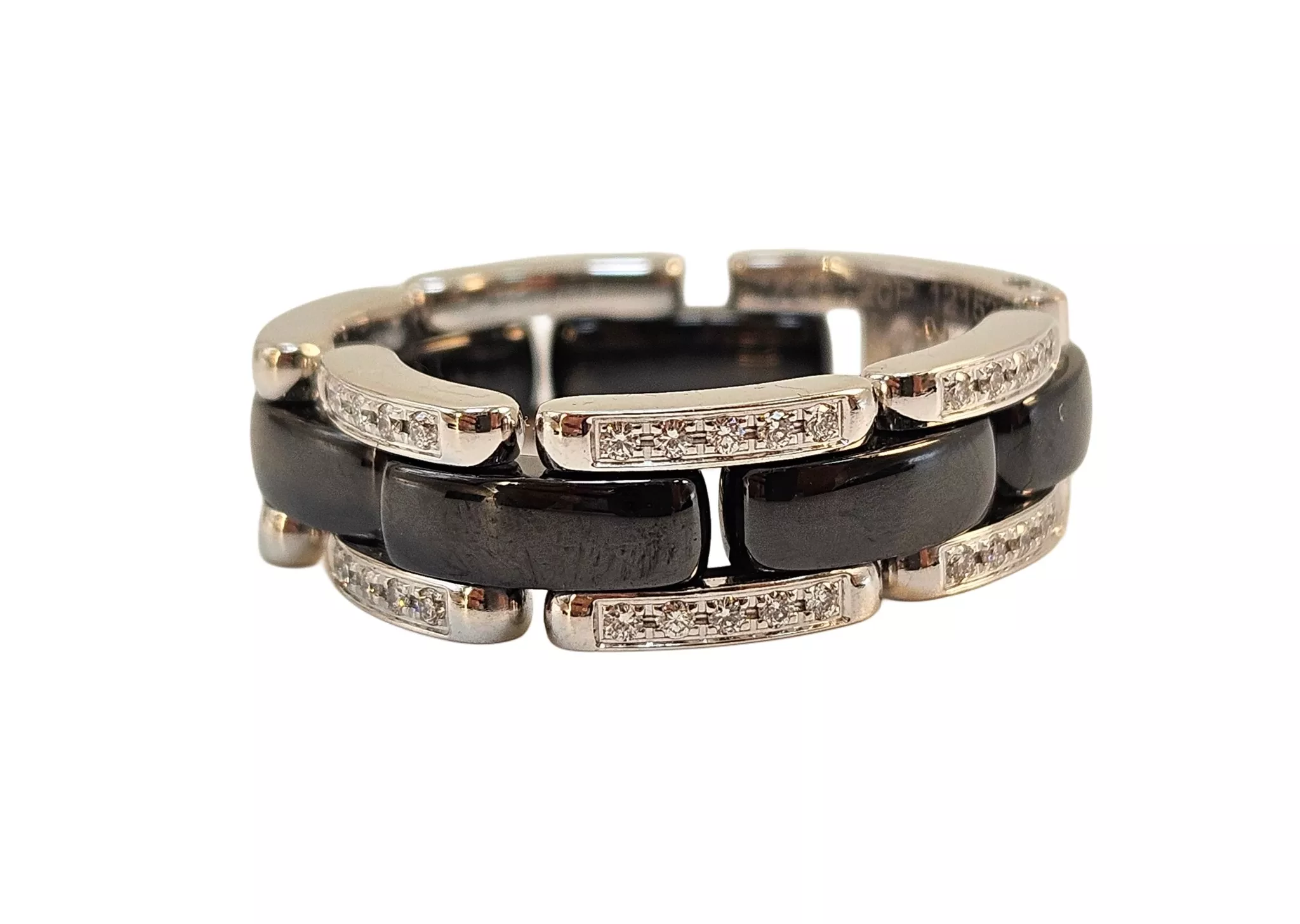 Chanel 18K White Gold Diamond Ring