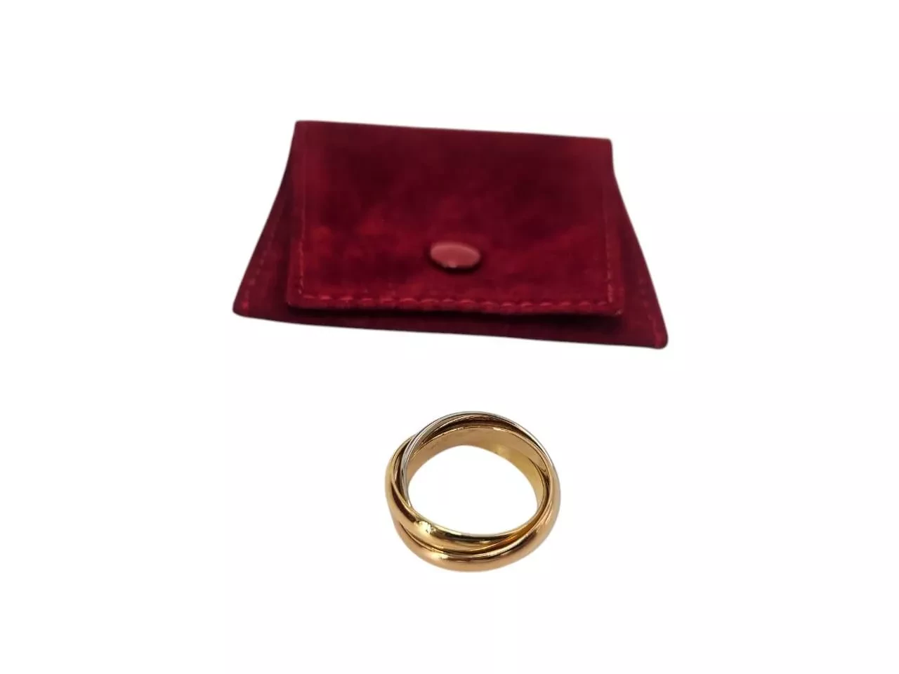 Cartier Gold Trinity Band Ring - 4