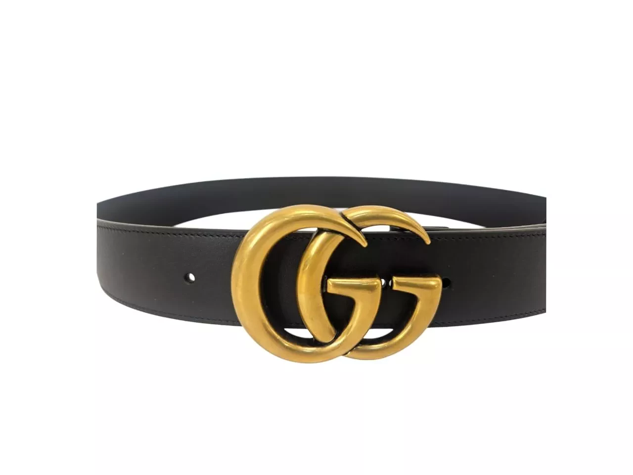 Gucci Calfskin Leather Belt - Back view