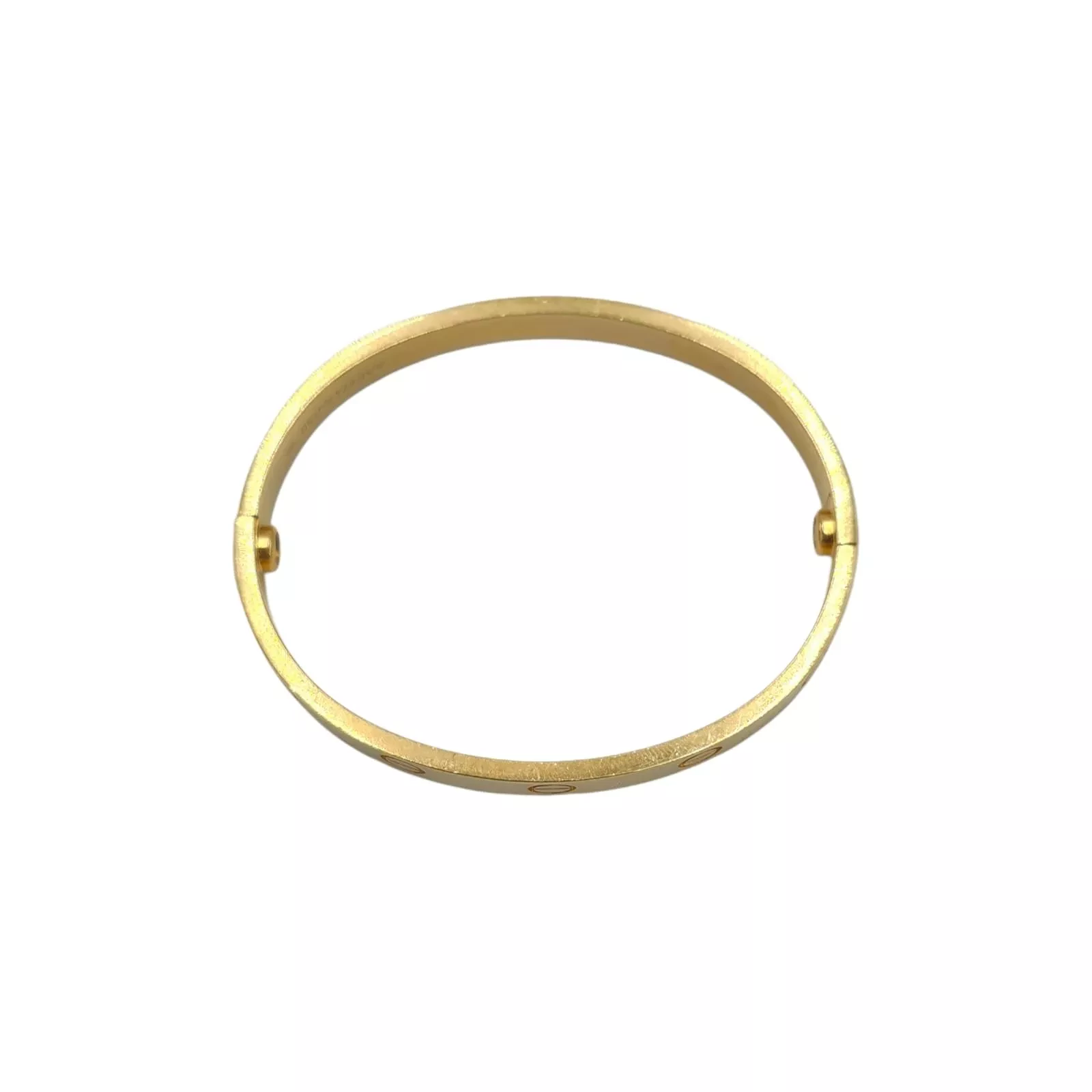 Cartier Love Bracelets Gold - Back view