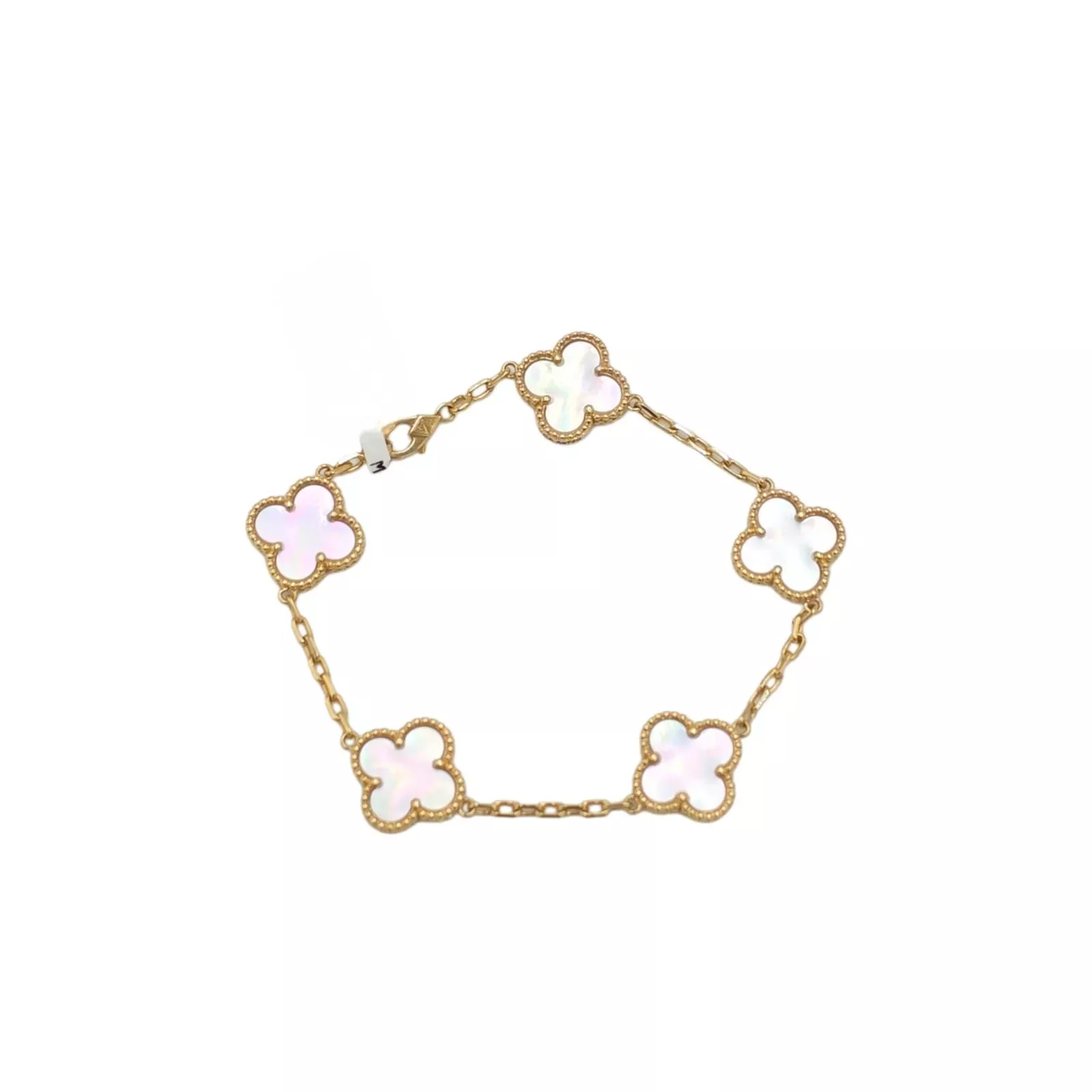 Van Cleef & Arpels Vintage Alhambra Gold Bracelet