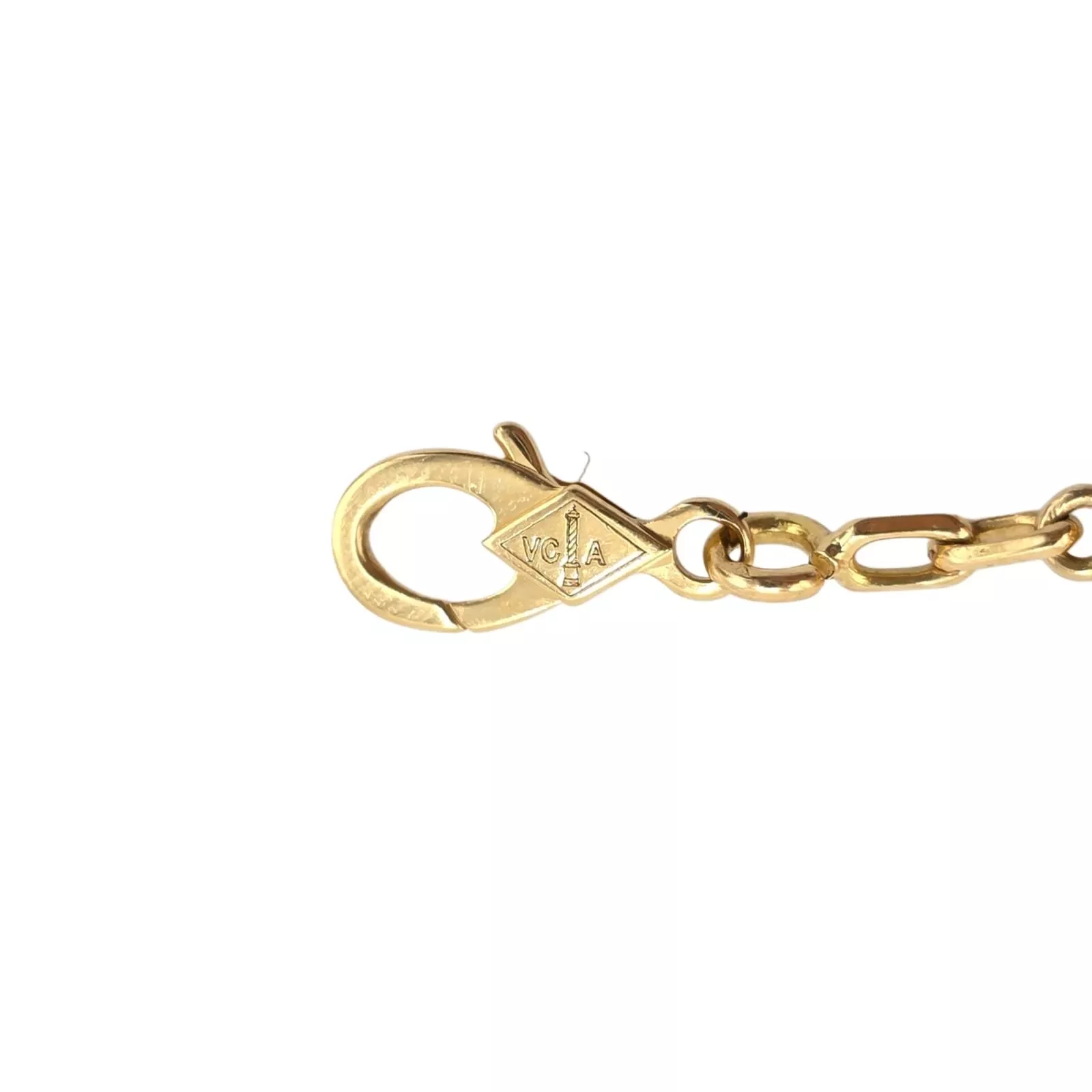 Van Cleef & Arpels Vintage Alhambra Gold Bracelet - Image 6