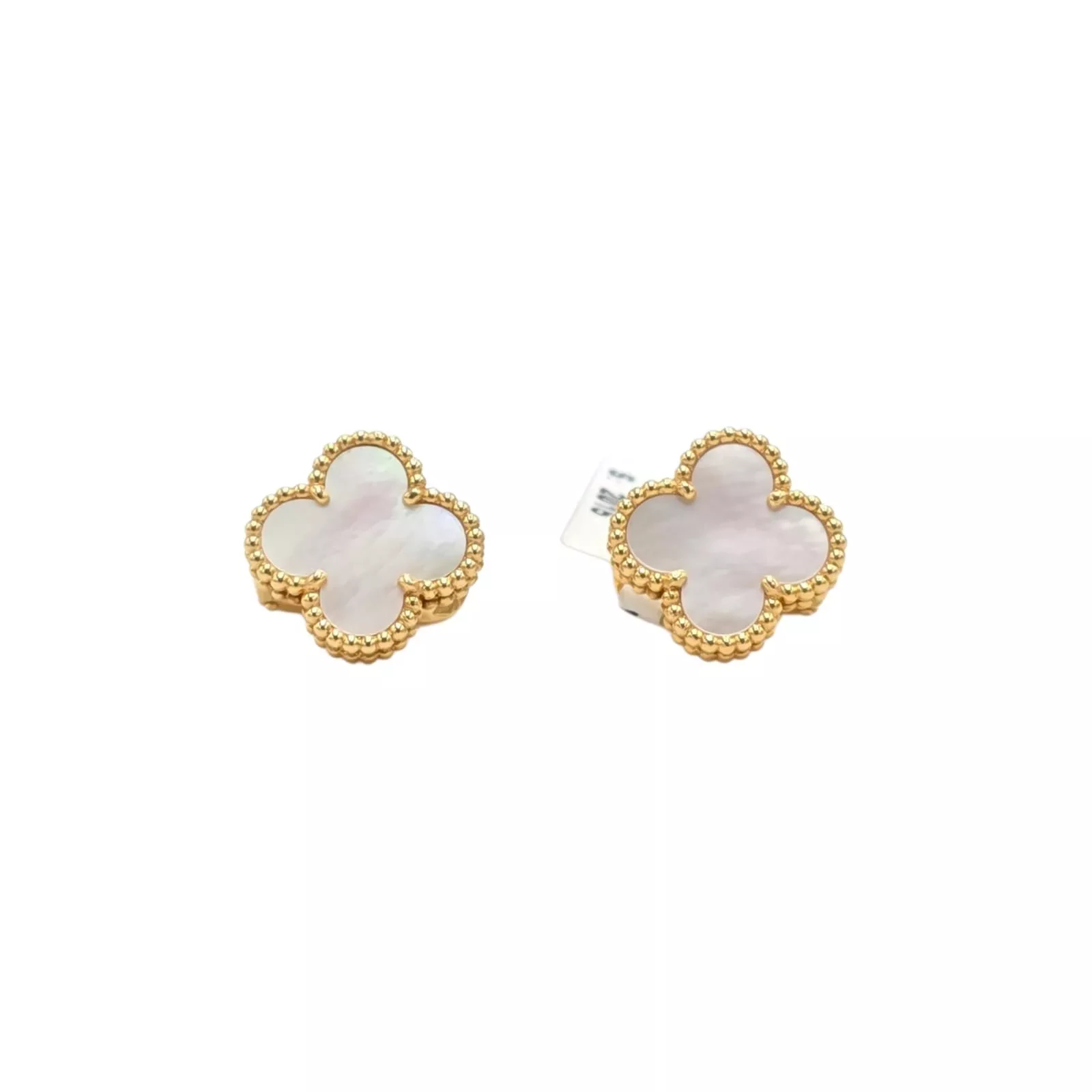 Van Cleef & Arpels Vintage Alhambra Gold Earrings