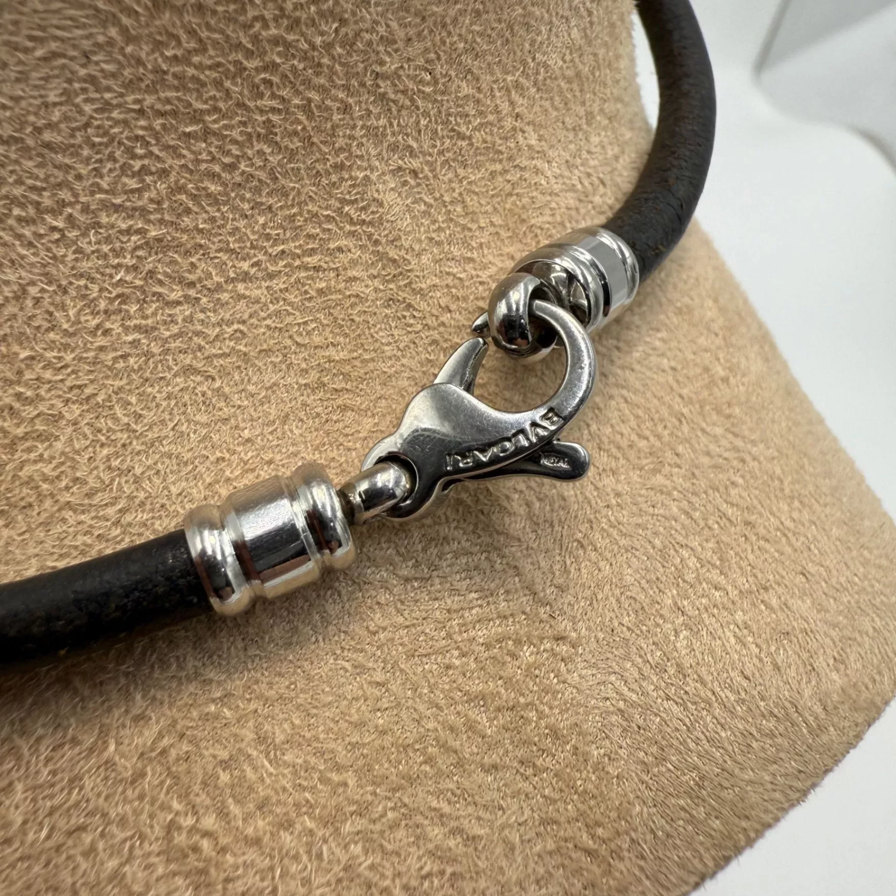 Bvlgari Two Tone Tondo Pendant - Back view