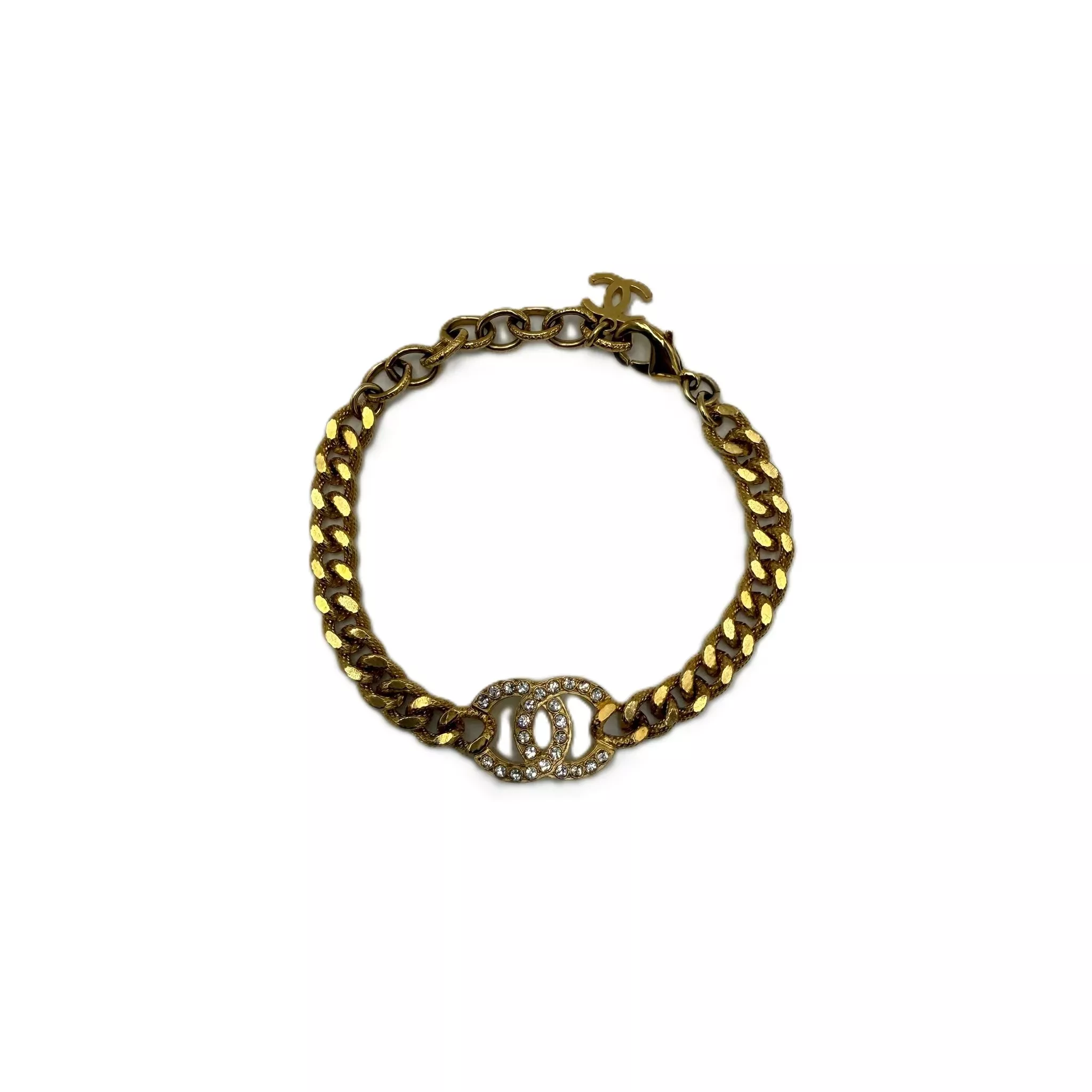 Chanel CC Chain Link Bracelet - Back view