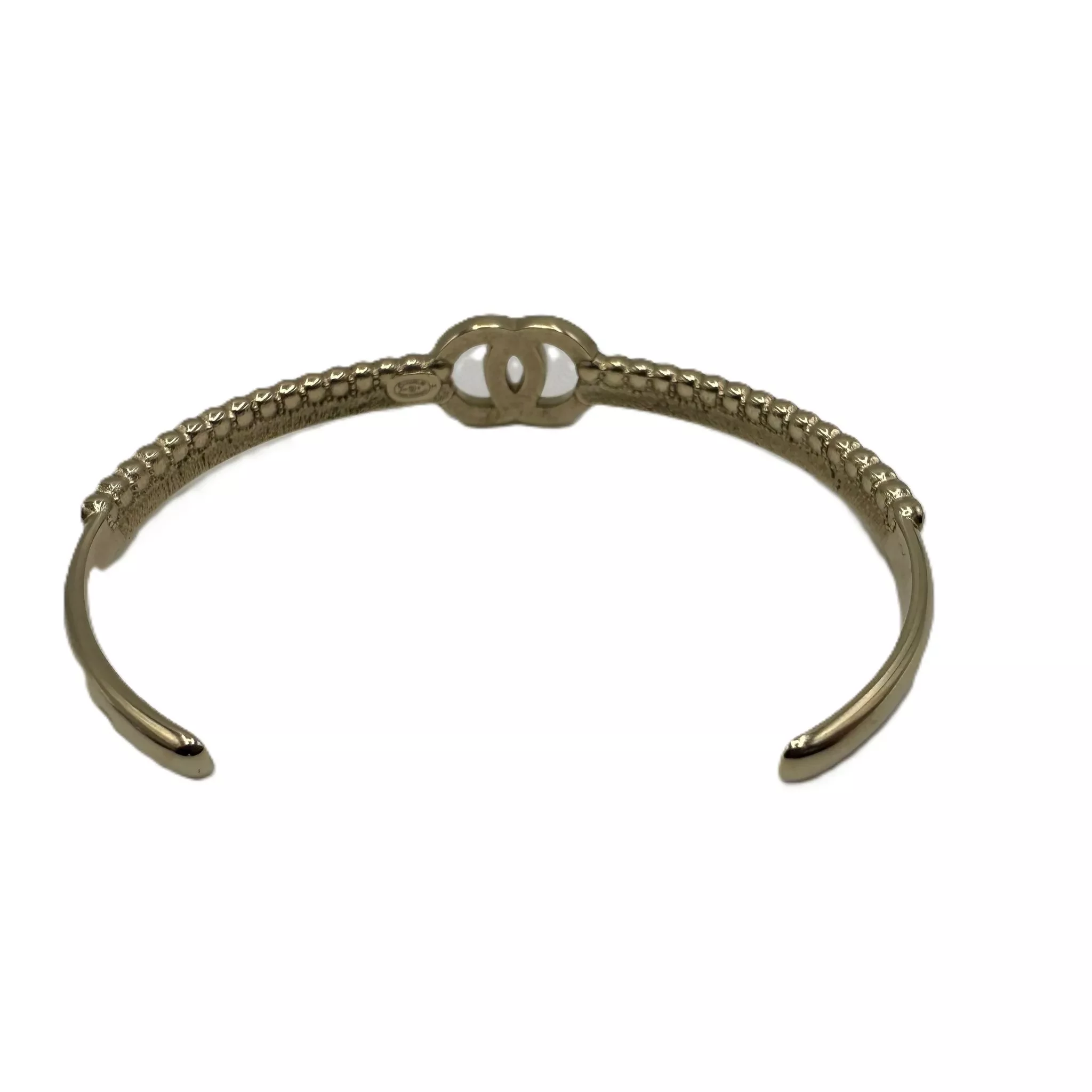 Chanel CC Coco Bangle Rhinestones - Back view