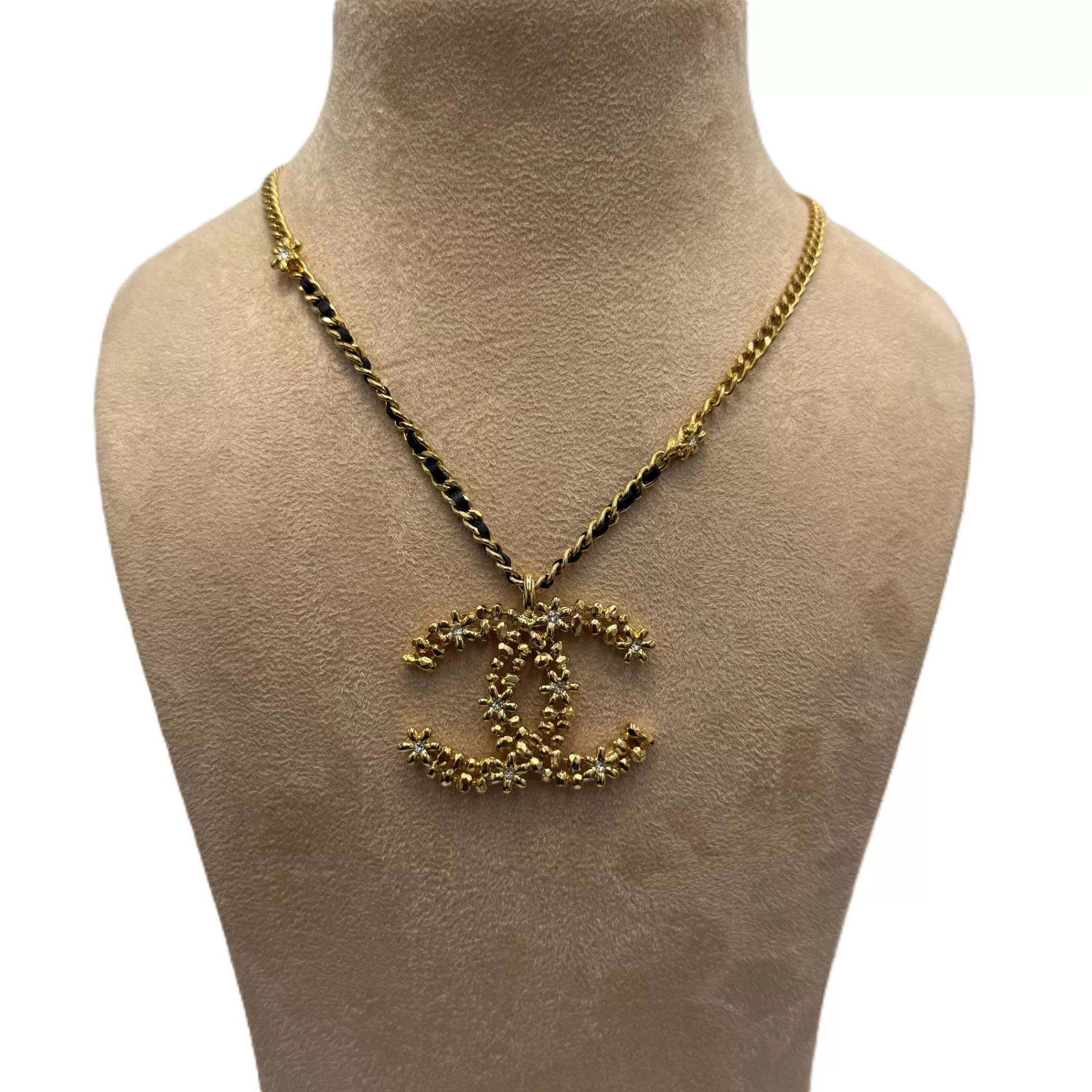 Chanel CC Gold Long Necklace