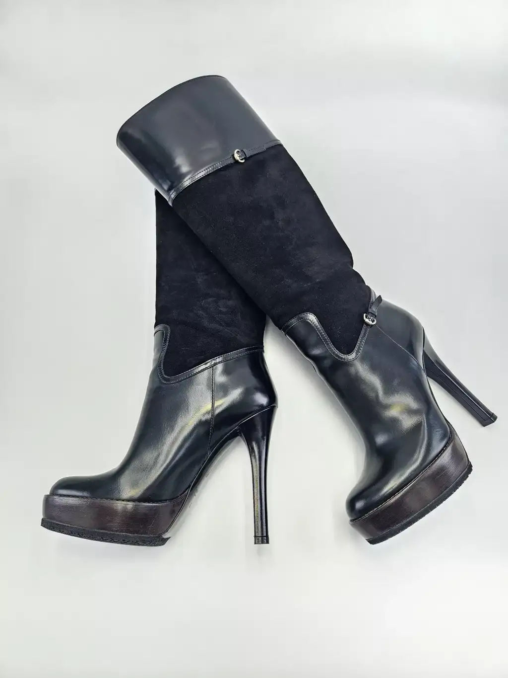 Gucci Bonnie Pony Hair Boots - Side view