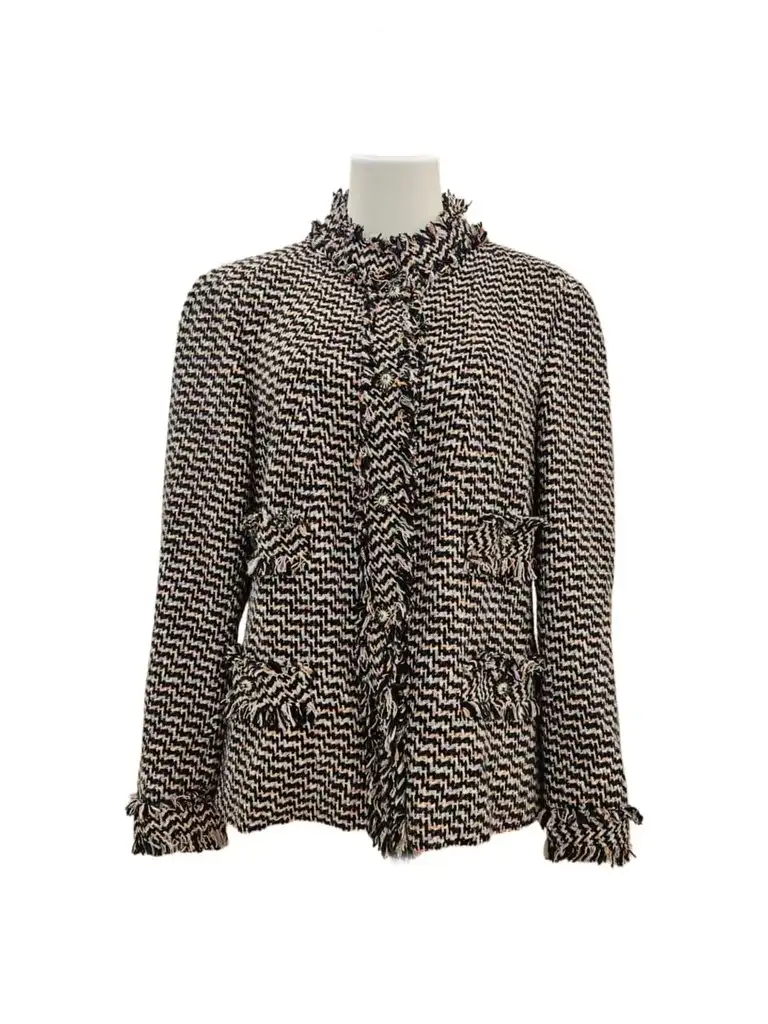 Chanel Fringe Fantasy Tweed Jacket