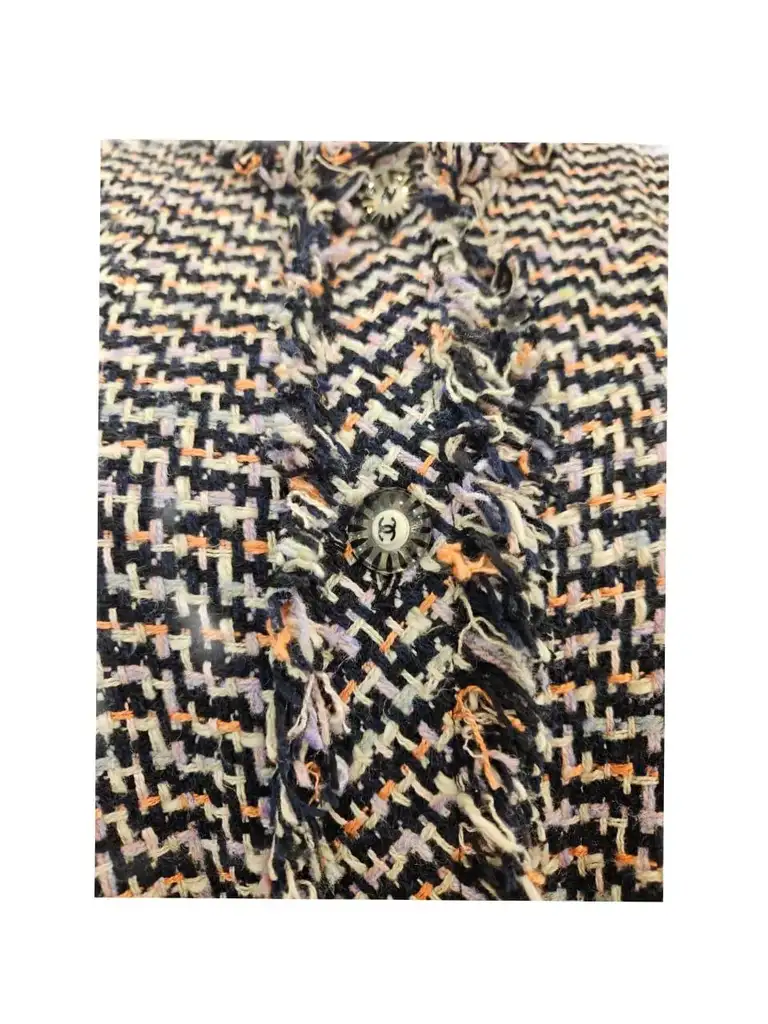 Chanel Fringe Fantasy Tweed Jacket - 4