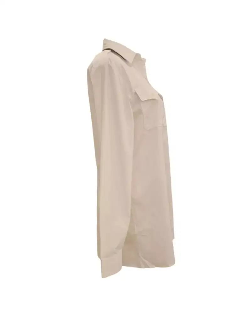 Prada White Longsleeve Shirt - Back view