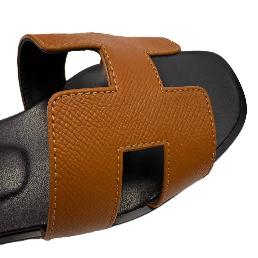 Hermès Naturel Leather Oran Sandal - Detail 1