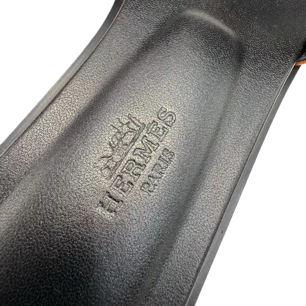 Hermès Naturel Leather Oran Sandal - Image 10