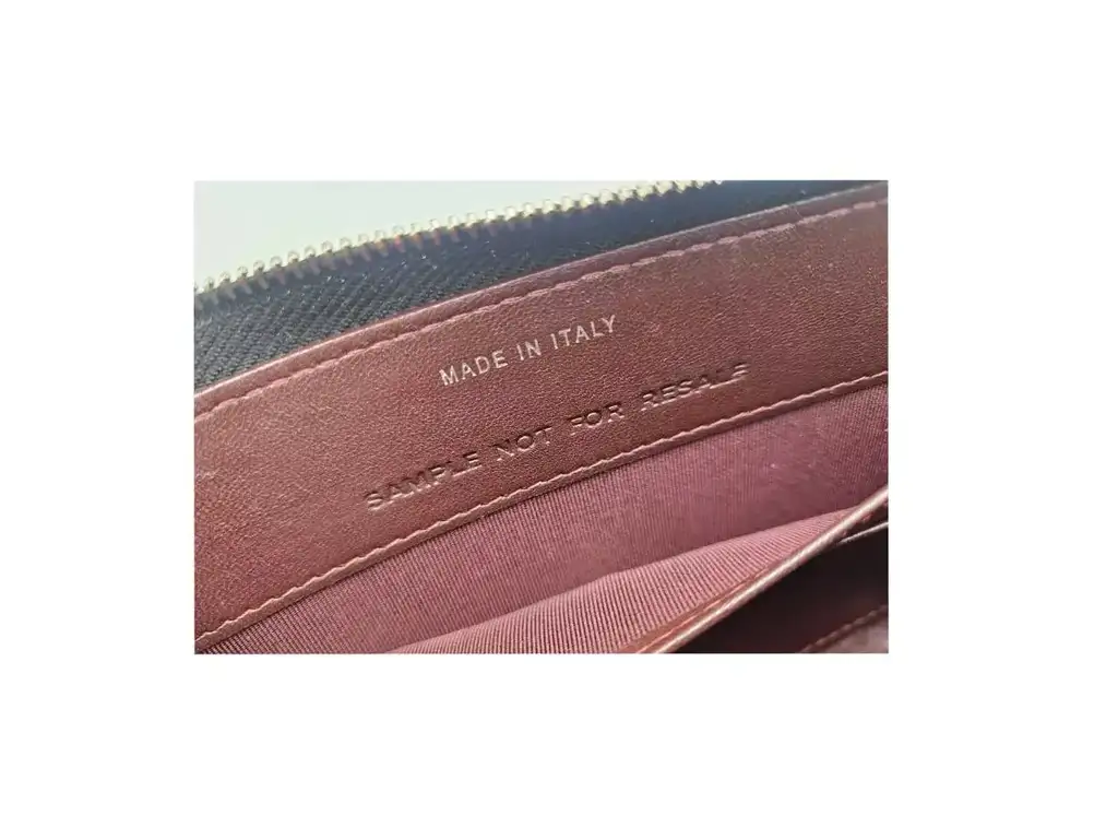 Chanel Quilted Lambskin Long Wallet - Side view