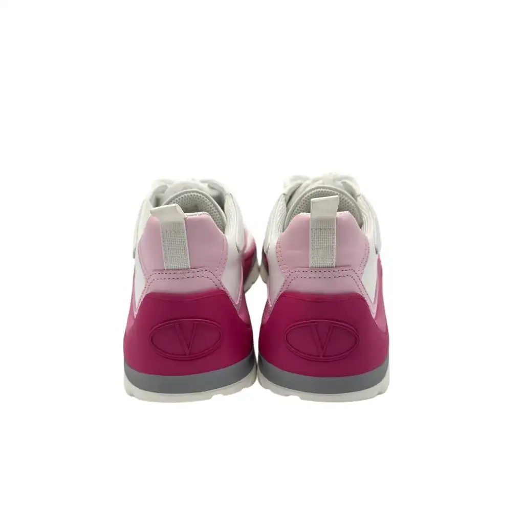 Valentino White/Pink Gumboy Sneakers - Image 6