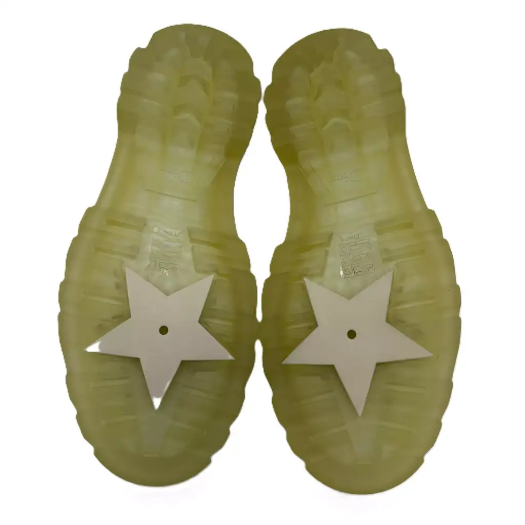 Christian Dior White Leather Code Loafers - Image 6