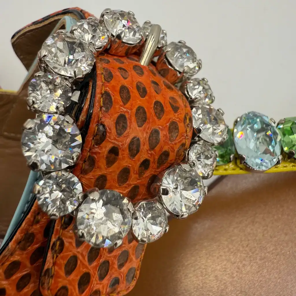 Dolce & Gabbana Women's Flip Flops Slides - Image 6