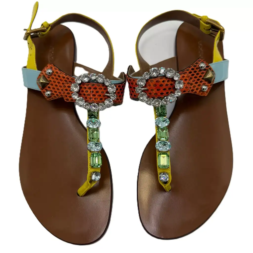 Dolce & Gabbana Women's Flip Flops Slides - 4