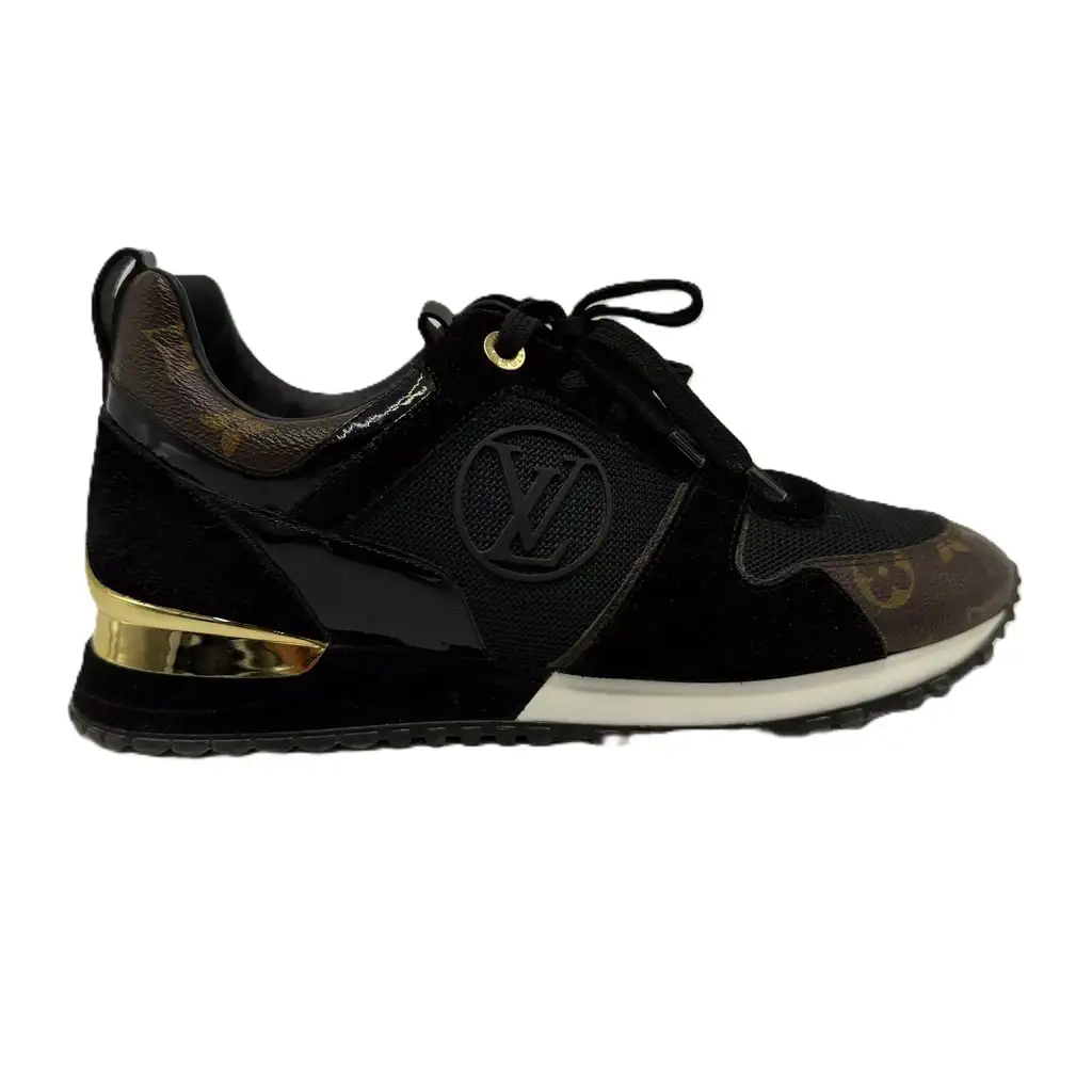 Louis Vuitton Monogram Run Away Sneakers - Back view
