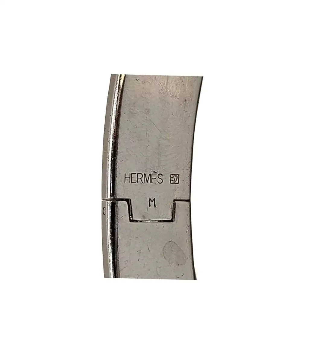Hermès H Enamel Plated Bracelet - 4