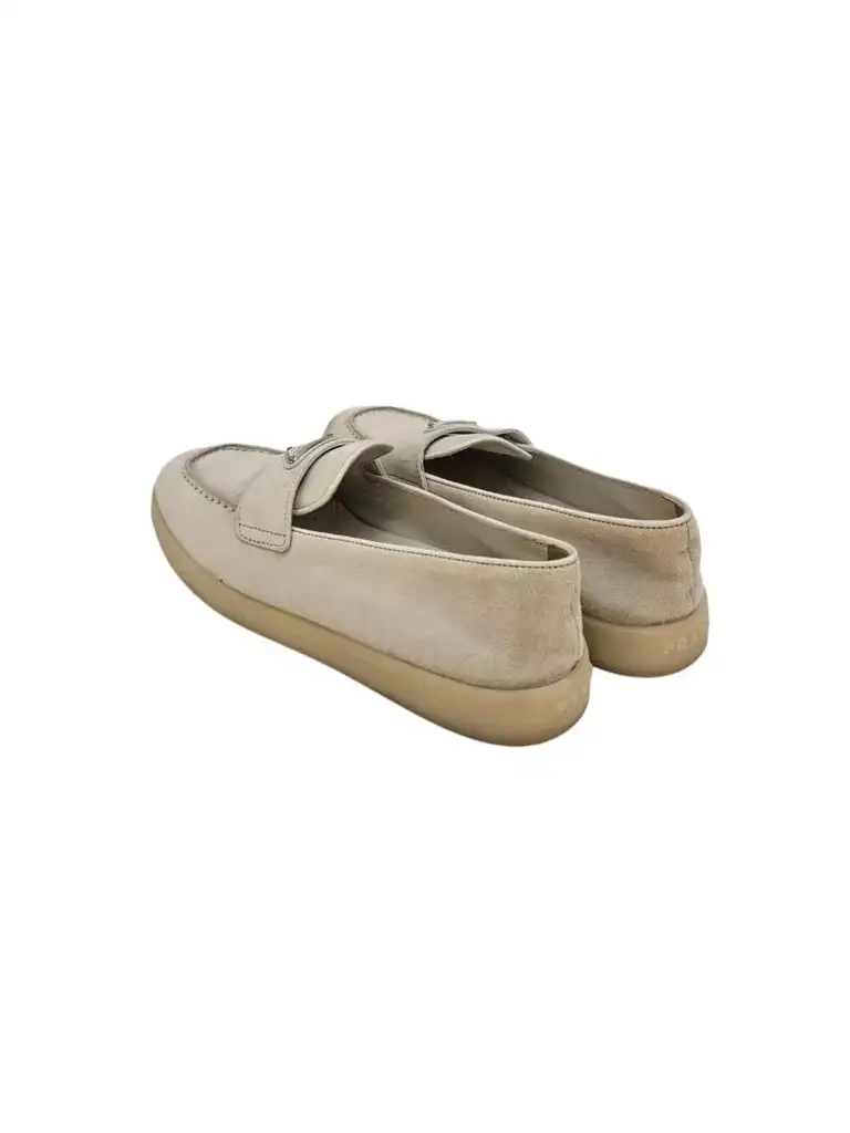 Prada Suede Saint Tropez Loafers - Image 6