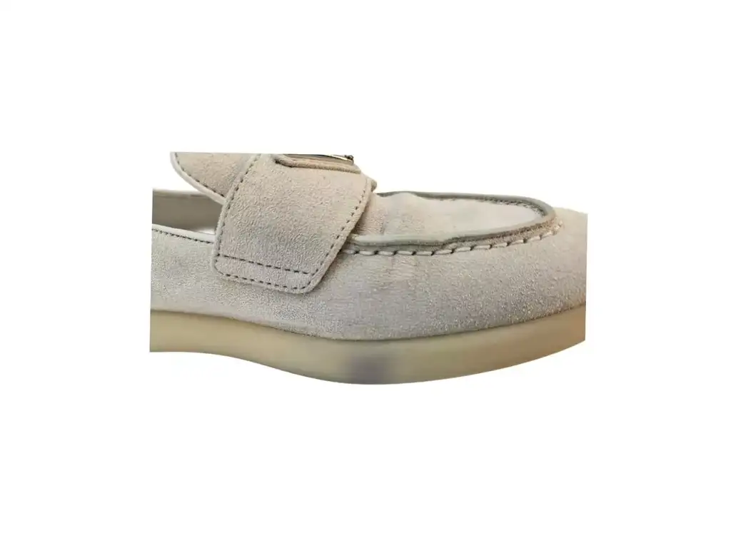 Prada Suede Saint Tropez Loafers - Image 11