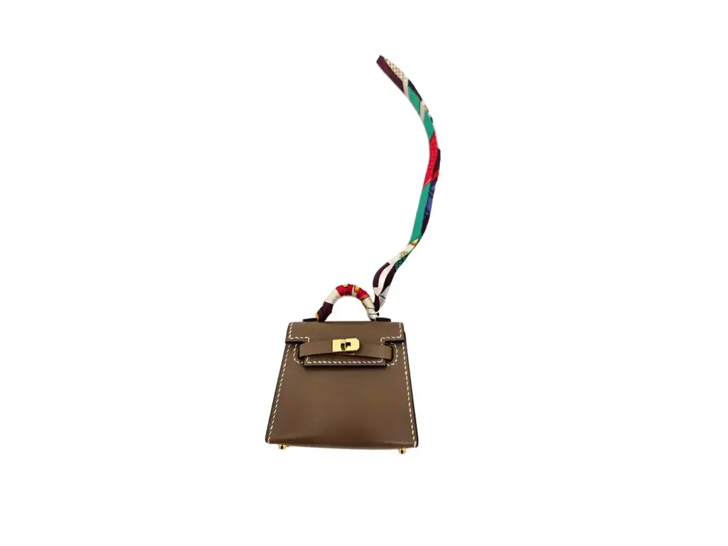 Hermès Micro Mini Kelly Charm - Back view