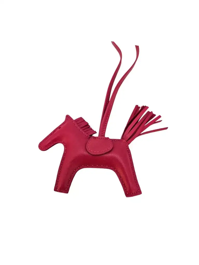 Hermès Lambskin Horse Bag Charm - 4