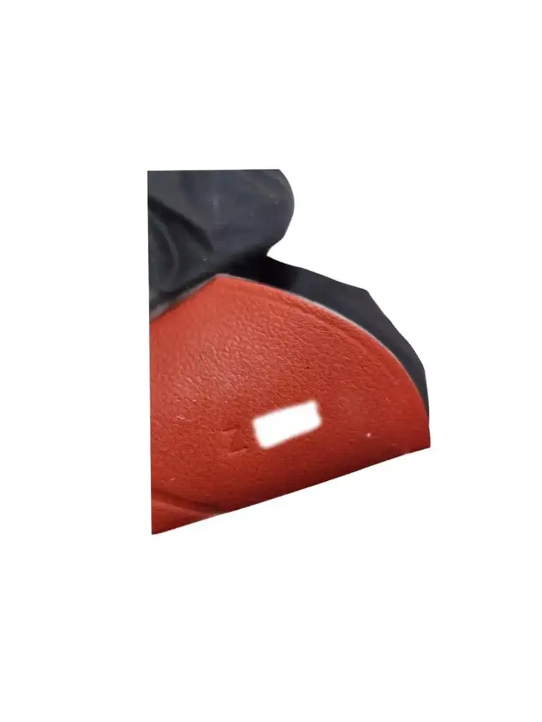 Hermès Orange Poppy Horse Charm - Side view