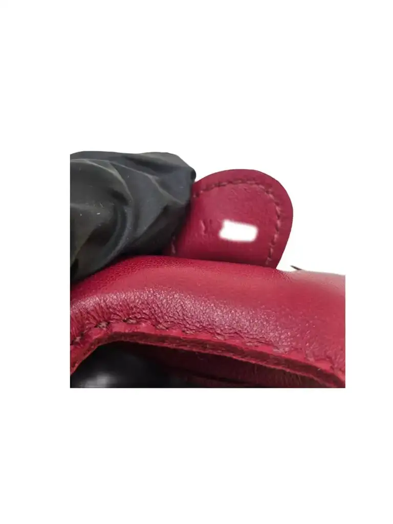 Hermès Rubis Lambskin Horse Charm - Side view