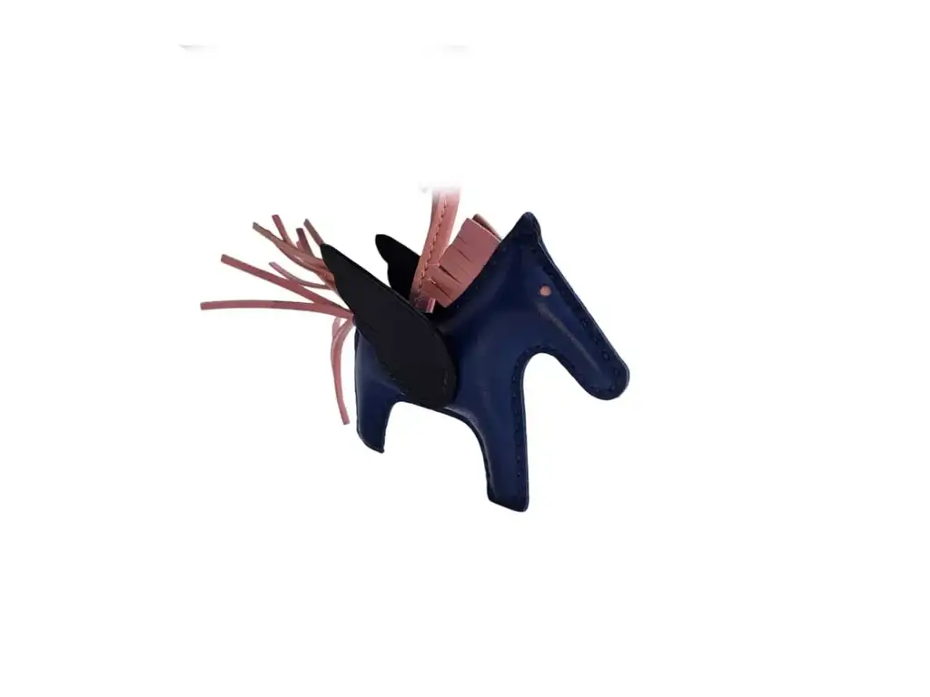 Hermès Lambskin Leather Rodeo Charm - Image 10