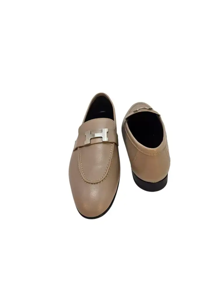 Hermès Goatskin Leather H Shoes - Image 11