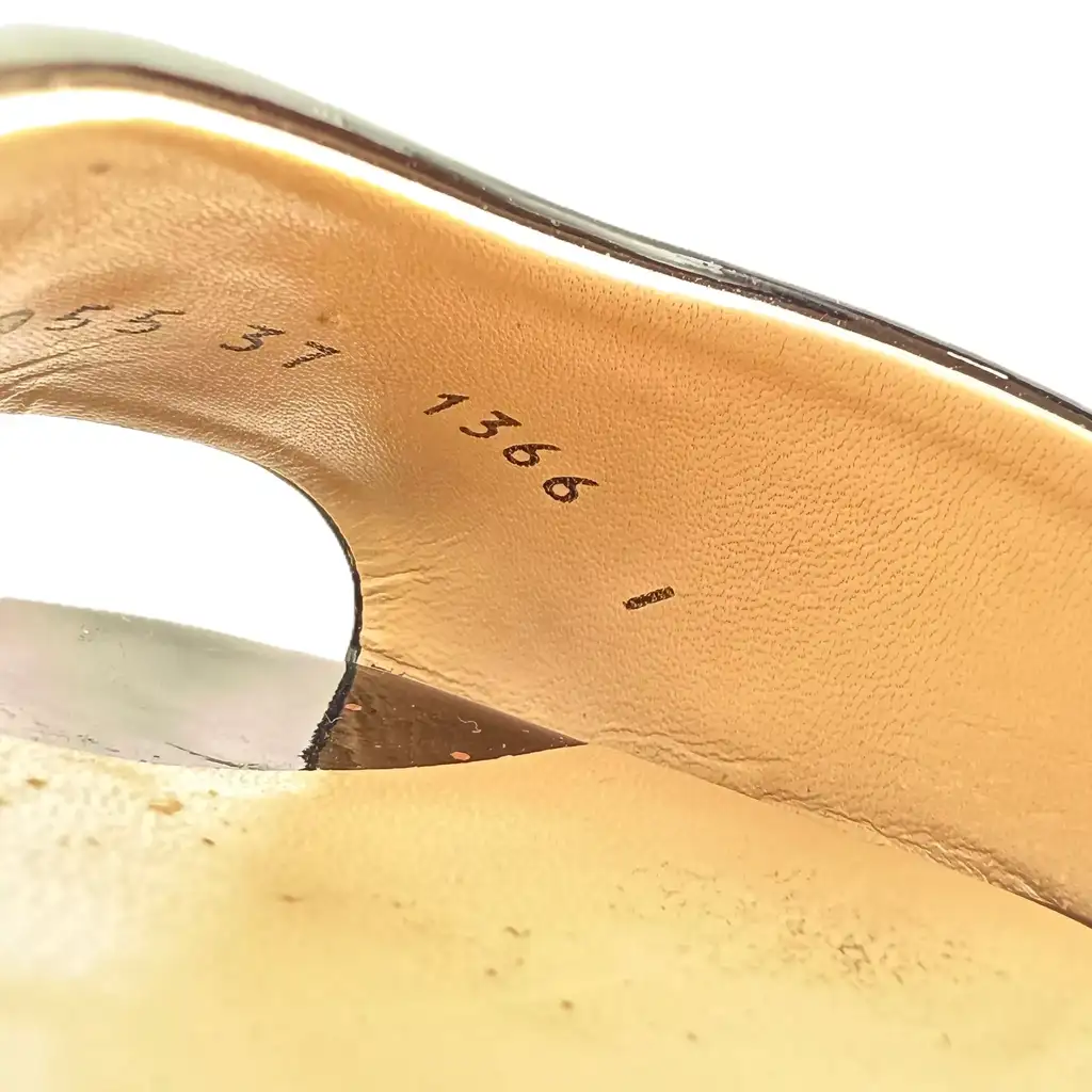 Giuseppe Zanotti Slingback Leather Sandals - Detail 2