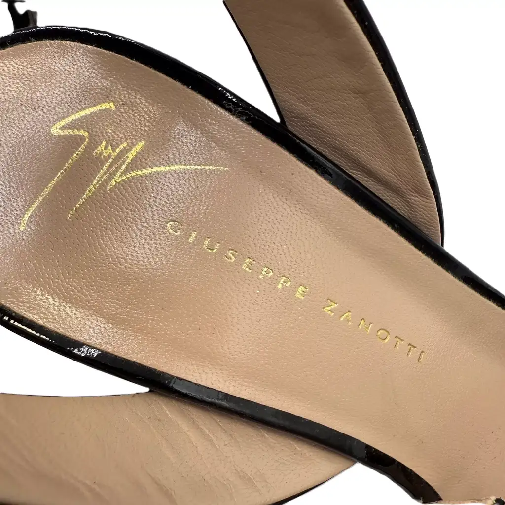 Giuseppe Zanotti Slingback Leather Sandals - Image 10