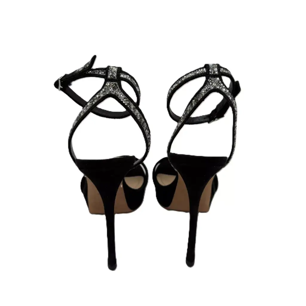 Christian Dior Crystal Embroidered Dway Sandals - Image 6