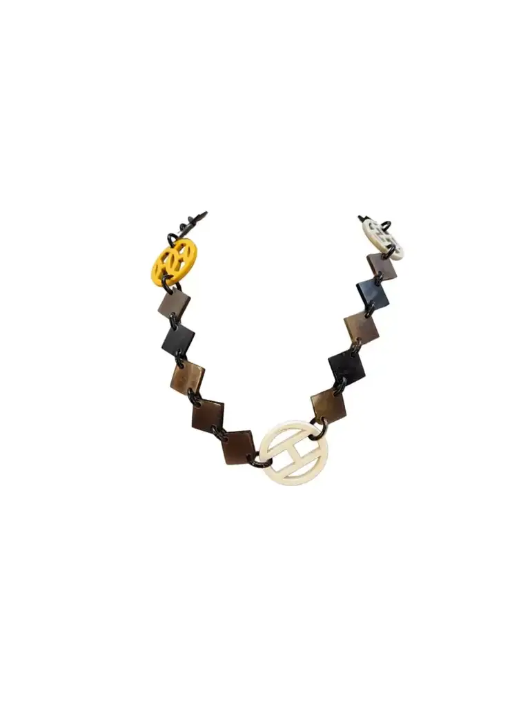Hermès Buffalo Horn Lacquer Necklace - Image 6