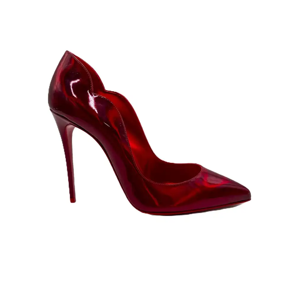 Christian Louboutin Metallic Patent So Kate